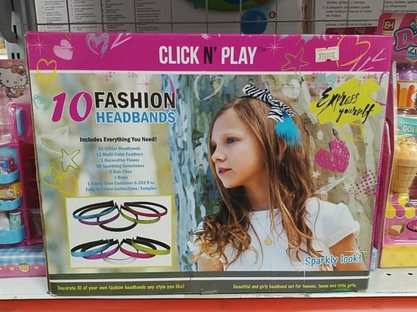 Bờm tóc cho bé Click 'n' Play Fashion Headband