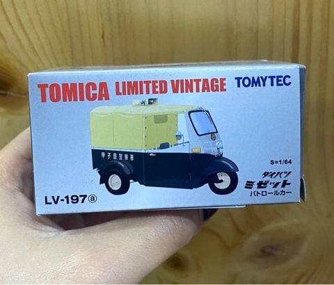  TOMYTEC LV-197a Daihatsu Midget Patrol Car 
