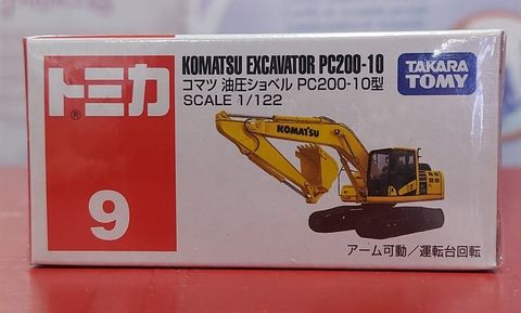  Tomica 09 - Komatsu Excavator PC200-10 