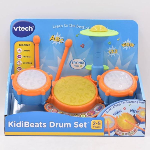  VTech Kidibeats Drum Set Educational Toy 