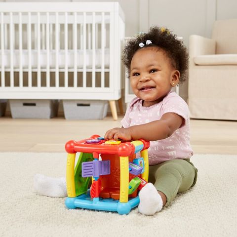  Khối lập phương học tập VTech Busy Learners Activity Cube - English Edition 