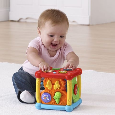  Khối lập phương học tập VTech Busy Learners Activity Cube - English Edition 