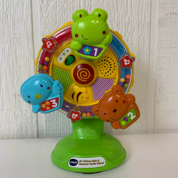 23win08 com 80-165900 VTech Baby Lil' Critters Spin and Discover Ferris Wheel