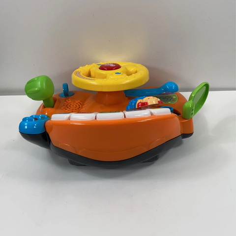  Đồ chơi vô lăng mô phỏng 80-166660 VTech Turn and Learn Driver Orange 
