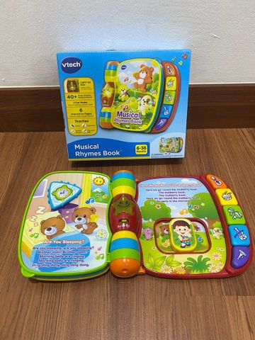  Sách đồ chơi 80-166760 Vtech Baby Musical Rhymes Book Toy 