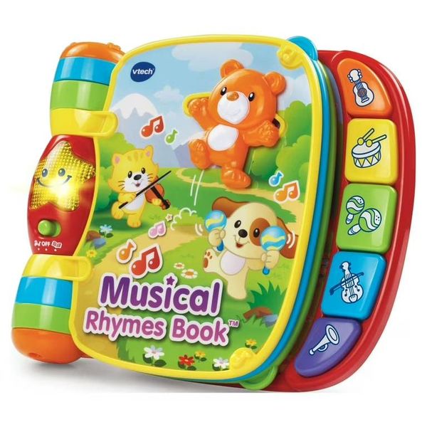 80-166760 Vtech Baby Musical Rhymes Book Toy