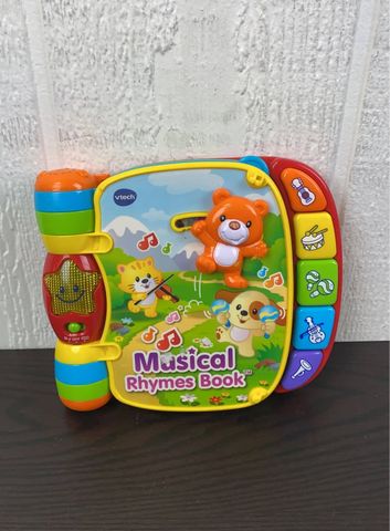  Sách đồ chơi 80-166760 Vtech Baby Musical Rhymes Book Toy 