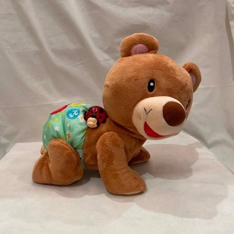  Đồ chơi gấu bông 80-181100 Vtech Crawl Along Bear 