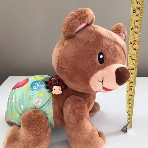  Đồ chơi gấu bông 80-181100 Vtech Crawl Along Bear 