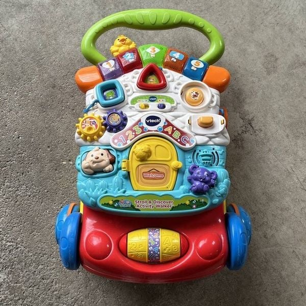  80-505600 Xe tập đi đa năng Vtech có nhạc và đèn cho bé 