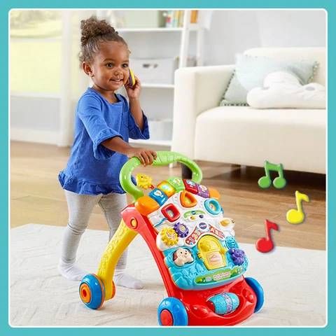  80-505600 Xe tập đi đa năng Vtech có nhạc và đèn cho bé 