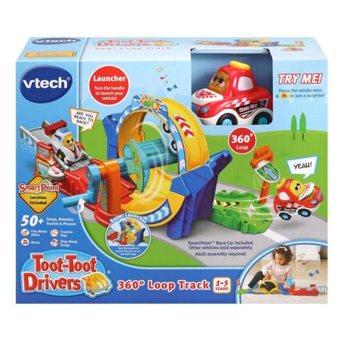  Đường đua vòng xoắn VTech Toot-Toot Drivers 360 Loop Track 