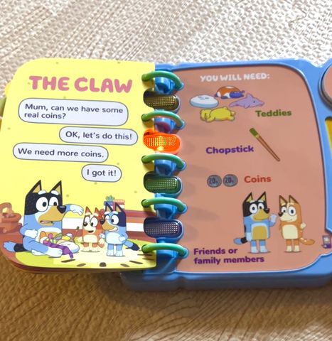  80-514200 VTech Bluey's Book of Games 