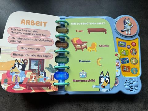  80-514200 VTech Bluey's Book of Games 