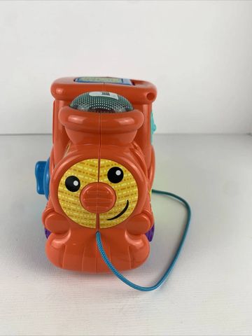  Tàu lửa học tập 80-554900 VTech Pop and Sing Animal Train Orange 