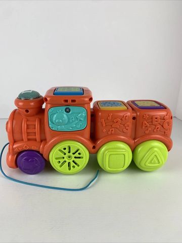  Tàu lửa học tập 80-554900 VTech Pop and Sing Animal Train Orange 