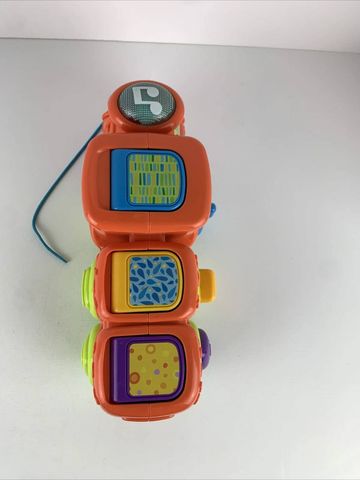  Tàu lửa học tập 80-554900 VTech Pop and Sing Animal Train Orange 