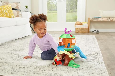  Đồ chơi 5615 VTech CoCoMelon Go! Go! Smart Wheels Treehouse Track Set 