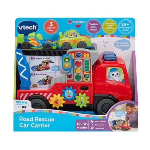  Xe đồ chơi VTech Road Rescue Car Carrier 
