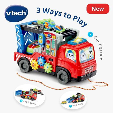  Xe đồ chơi VTech Road Rescue Car Carrier 