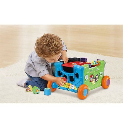  Đồ chơi 80-568503 VTech Sort & Discover Activity Wagon Red 