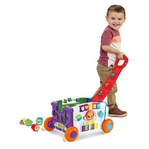  Đồ chơi 80-568503 VTech Sort & Discover Activity Wagon Red 