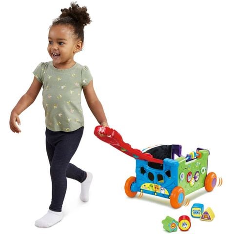  Đồ chơi 80-568503 VTech Sort & Discover Activity Wagon Red 