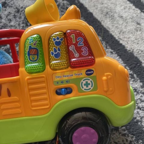  Xe cứu hộ khủng long vui nhộn VTech Dino Rescue Truck 