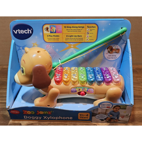  80-571000 Vtech Zoo Jamz Doggy Xylophone 
