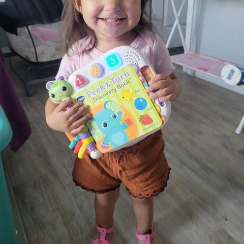  Sách học tập 80-574200 Vtech Peek & Turn Discovery Book 