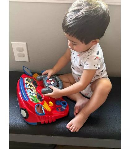  Vô lăng lái xe 80-580600 VTech Spidey and His Amazing Friends Spidey to the Rescue Driver 