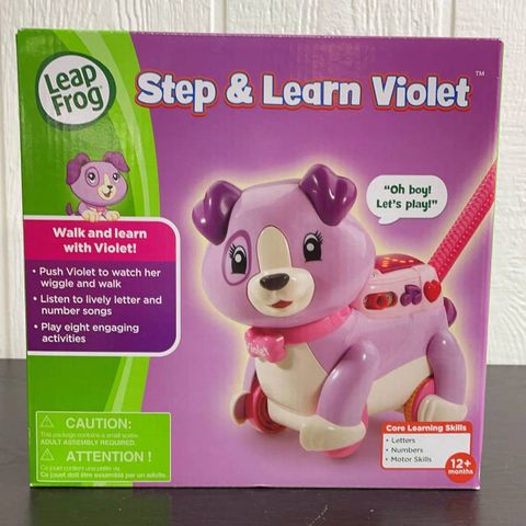  Bé cún màu tím LeapFrog Step and Learn Violet 