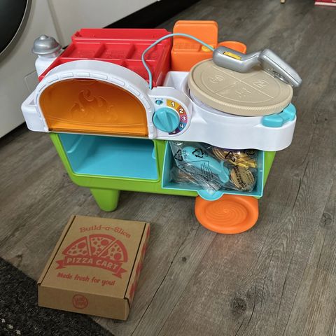  Xe đẩy bán pizza 80-617303 Leap Frog Build-a-Slice Pizza Cart 