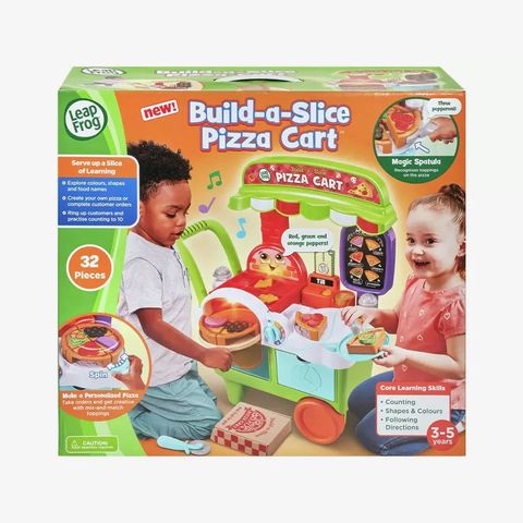  Xe đẩy bán pizza 80-617303 Leap Frog Build-a-Slice Pizza Cart 