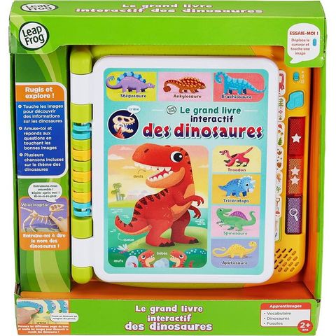  Sách thông minh LeapFrog 155403 -Touch and Learn Dinosaur Book 