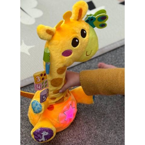  Đồ chơi bằng bông LeapFrog Dancing Colours Giraffe Musical Toy 