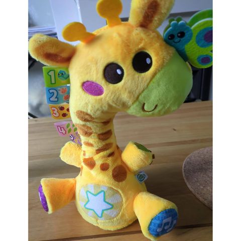  Đồ chơi bằng bông LeapFrog Dancing Colours Giraffe Musical Toy 