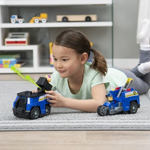  Đồ chơi PAW Patrol, Chase Split-Second 2-in-1 Transforming Police Cruiser 