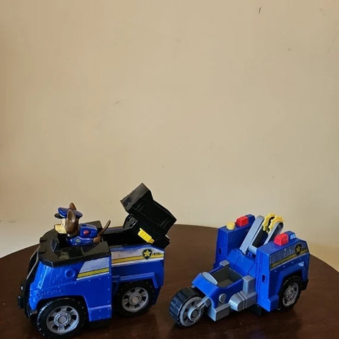  Đồ chơi PAW Patrol, Chase Split-Second 2-in-1 Transforming Police Cruiser 