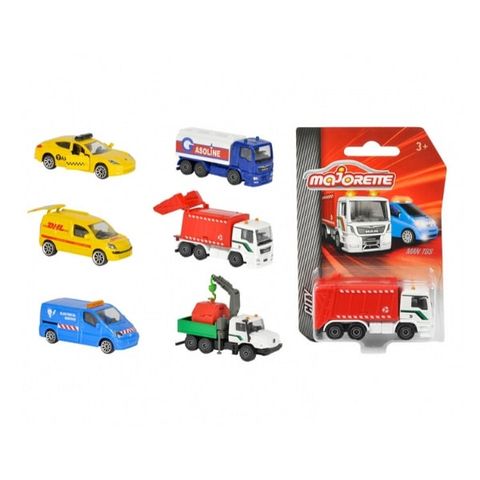  Xe Mô Hình Đường Phố MAJORETTE City Assortment, 6-asst. 