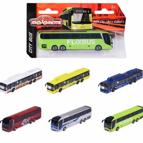  212053159 Xe Mô Hình MAJORETTE MAN City Bus 