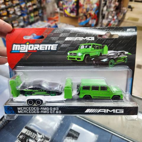  8502103000 Đồ Chơi Xe Mô Hình MAJORETTE Mercedes-AMG Deluxe Trailer 