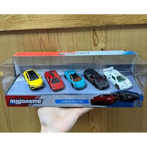  8502105001 Bộ 5 Đồ Chơi Xe Mô Hình MAJORETTE Lamborghini 5 Pieces Giftpack 