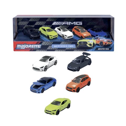  8502105000 Bộ 5 Đồ Chơi Xe Mô Hình MAJORETTE Mercedes-AMG 5 Pieces Giftpack 
