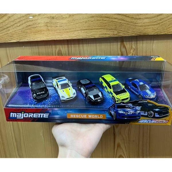 MAJORETTE Rescue World 5 Pieces Giftpack