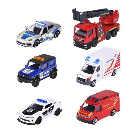  8503000003038 Đồ Chơi Xe Mô Hình MAJORETTE Rescue Premium Cars 