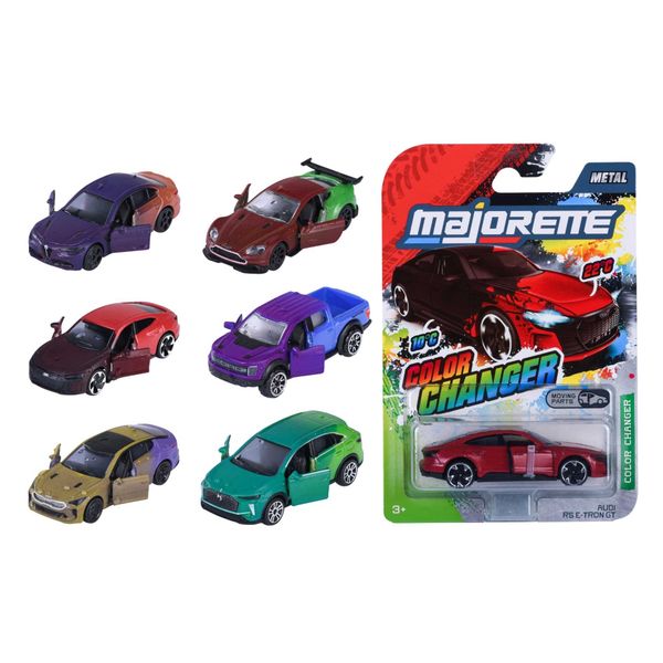 MAJORETTE Color Changers Premium Cars