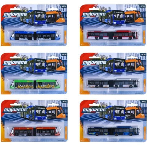  8503003001 Đồ Chơi Xe Mô Hình MAJORETTE City Bus MAN + Avenio Tram 