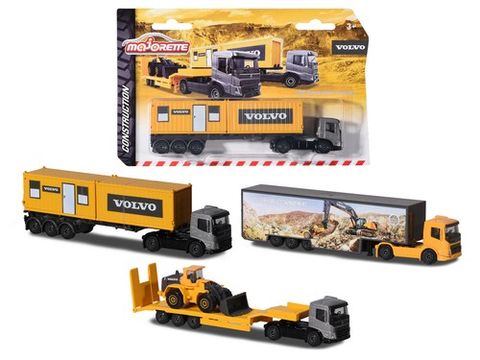  8503103000 Đồ Chơi Xe Mô Hình MAJORETTE Volvo Construction Transporter 