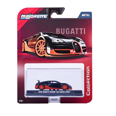  8505001018 Đồ Chơi Xe Mô Hình MAJORETTE Collection 2005 Bugatti Veyron 16.4 SuperSport 